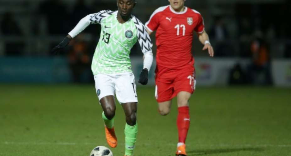 Midfielder Wilfred Ndidi is recovering faster than expected from a hamstring injury as Nigeria prepare for the World Cup.  By Daniel LEAL-OLIVAS AFPFile