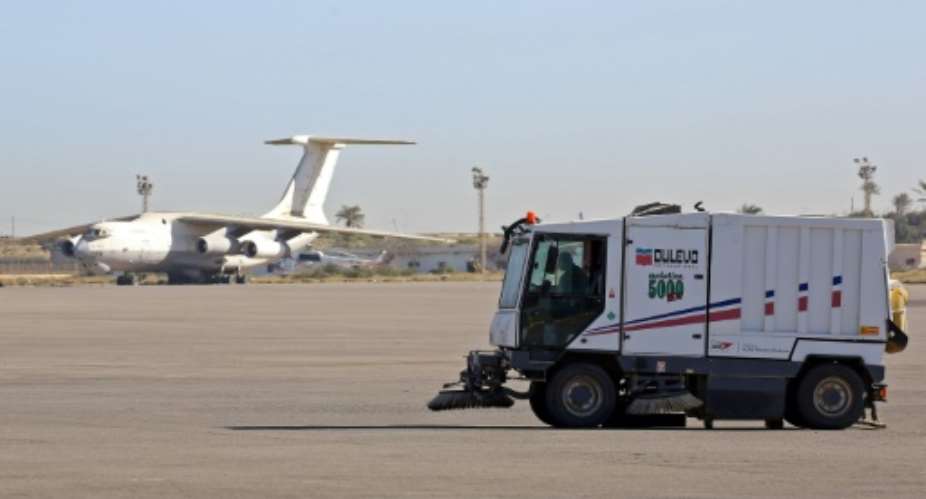 Mitiga airport has been used for civilian flights since Tripoli's main international airport was damaged in fighting in 2014.  By Mahmud TURKIA AFPFile