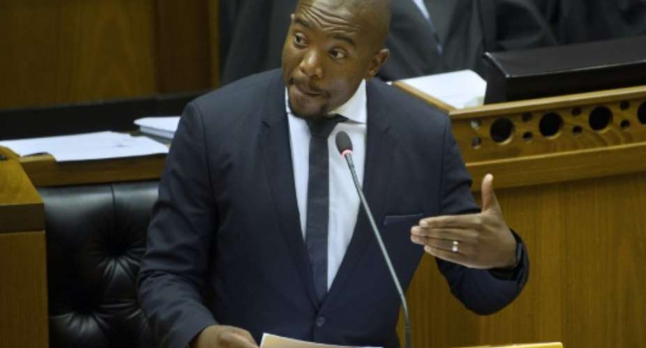 Mmusi Maimane, leader of South Africa's main opposition party Democratic Alliance, was en route to the Zambian capital Lusaka to attend the treason trial of Zambia's main opposition leader Hakainde Hichilema.  By RODGER BOSCH AFPFile