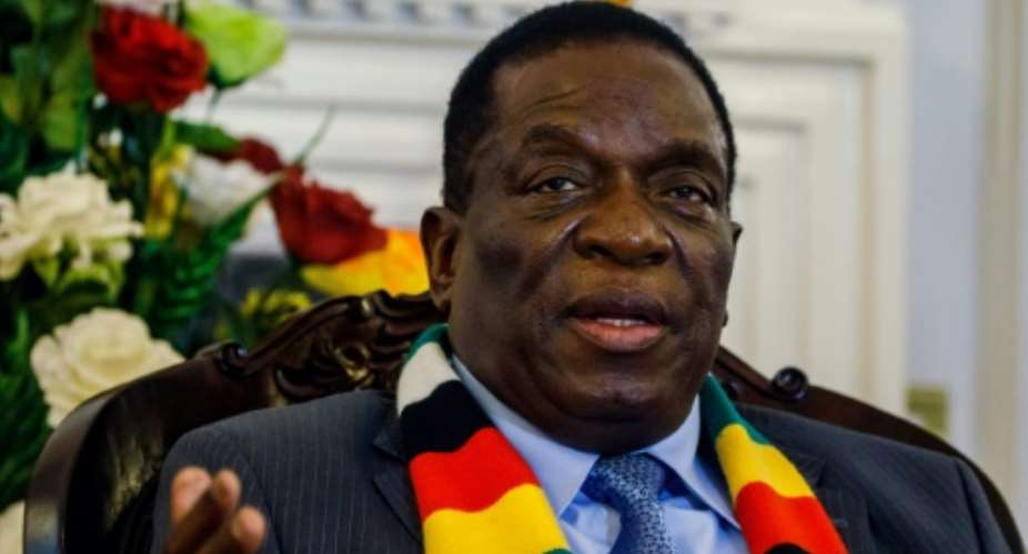 Mnangagwa scrapped plans to attend the Davos summit of world leaders this week.  By Jekesai NJIKIZANA AFPFile