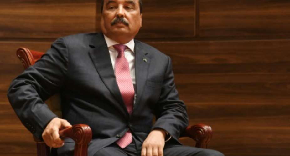 Mohamed Ould Abdel Aziz led Mauritania for more than a decade.  By Seyllou (AFP/File)