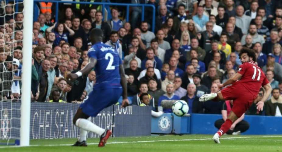 Mohamed Salah again struggled to find the net as Liverpool drew at Chelsea.  By Daniel LEAL-OLIVAS AFPFile