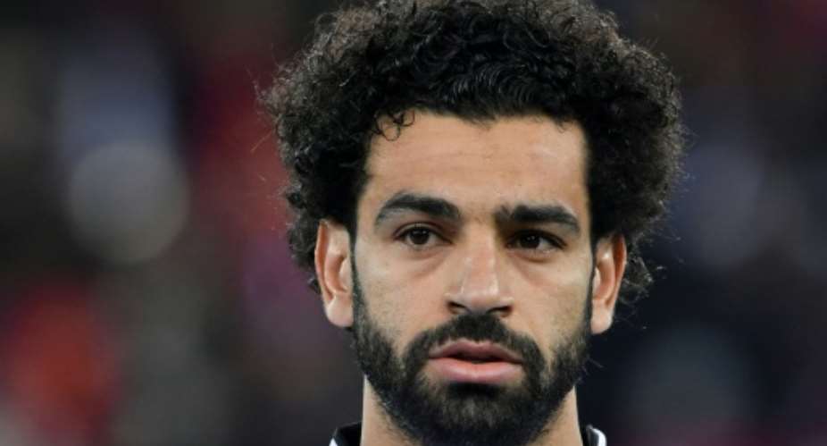 Mohamed Salah is racing to be fit for the World Cup.  By Fabrice COFFRINI AFPFile