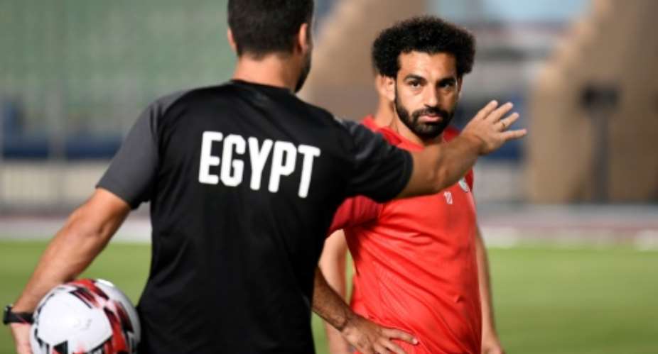 Mohamed Salah R will be the focal point of an Egyptian team aiming to bounce back from a poor World Cup.  By Khaled DESOUKI AFP