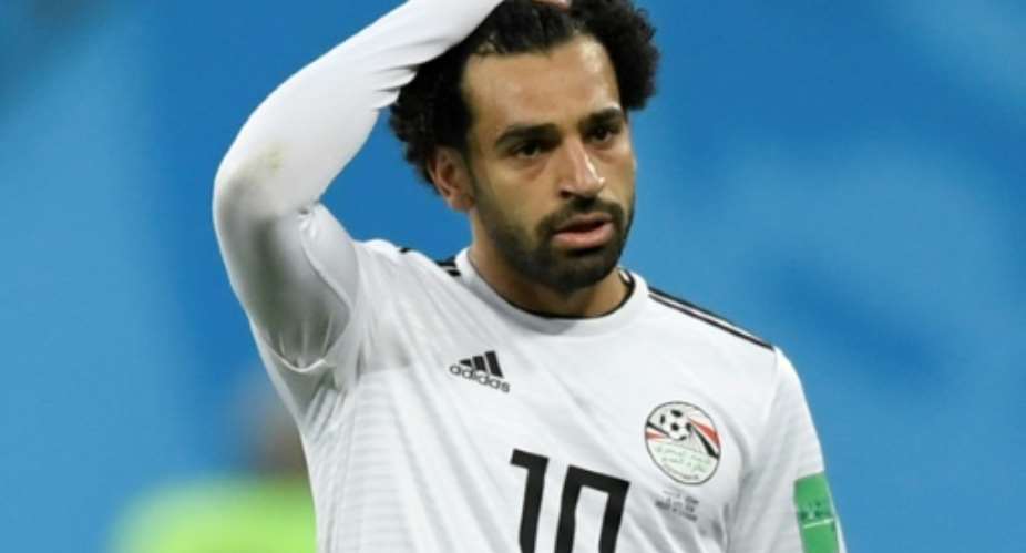 Mohamed Salah's Egypt will not progress from the group stages in Russia after two defeats.  By GABRIEL BOUYS AFP