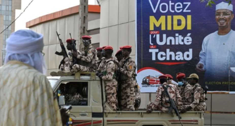 Monday's vote is intended to end three years of military rule in Chad.  By Issouf SANOGO AFPFile