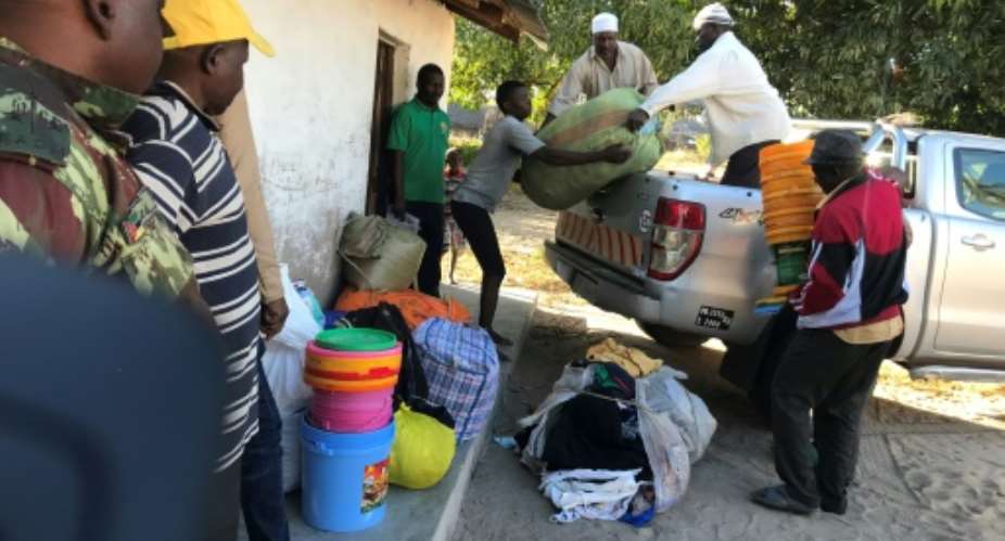More than 100,000 people in Cabo Delgado province have fled their homes in the face of jihadist violence, according to the UN.  By Joaquim Nhamirre AFPFile