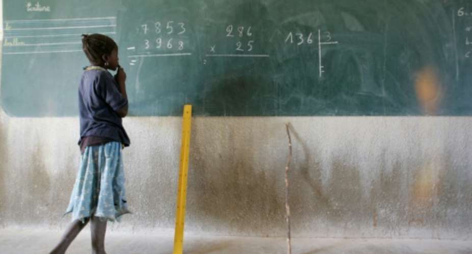 More than 1,100 schools have been forced to close or temporarily shutdown in Burkina Faso.  By ISSOUF SANOGO AFPFile