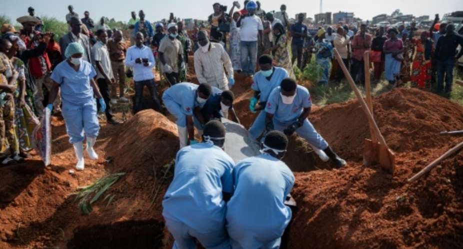 More than 230 people have died in the Ebola outbreak in the DR Congo.  By Jospin Mwisha (AFP)