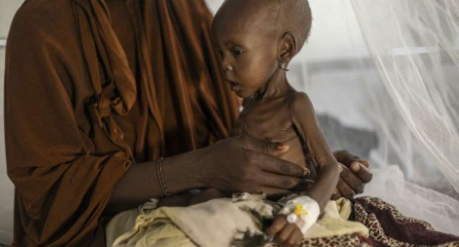 More than 300,000 Somalis have fled their homes this year due to drought.  By SIMON MAINA (AFP)