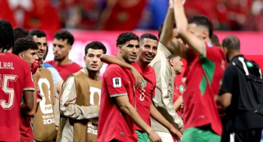 Morocco are aiming to improve a run to the semi-finals at World Cup 2022.  By Kevin C. Cox (GETTY IMAGES NORTH AMERICA/AFP)