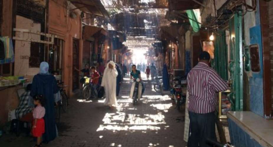 Marrakesh is gearing up for the new holiday season.  By Simon Martelli (AFP)