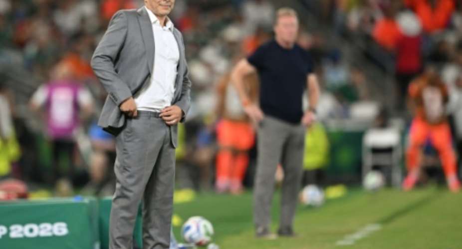Moroccos head coach Mohamed Ouahbi believes his team can go far at the World Cup after their last 16 victory over the Netherlands.  By CARL DE SOUZA (AFP)
