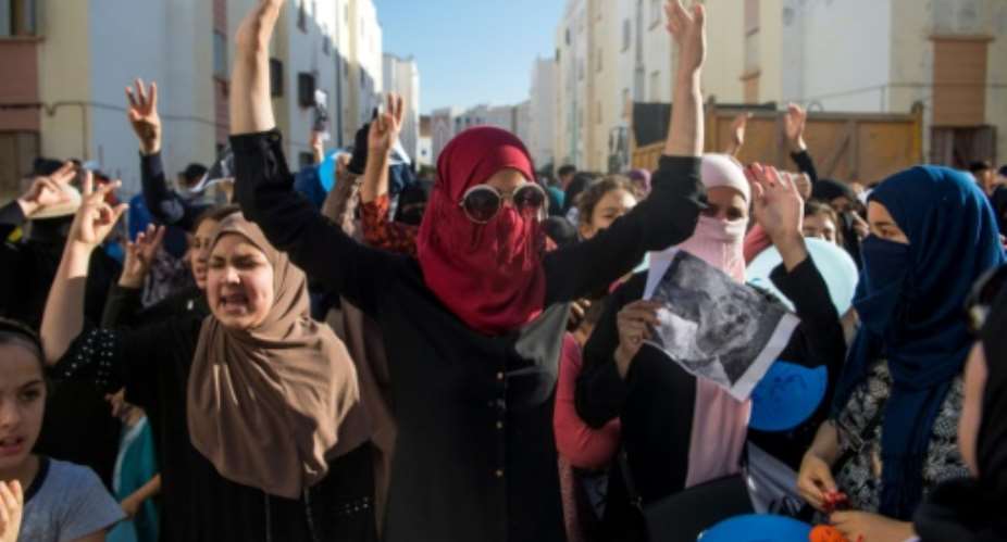 Morocco's Rif region, where residents have long complained of neglect and marginalisation, has seen repeated protests and outbreaks of unrest this year.  By FADEL SENNA AFP