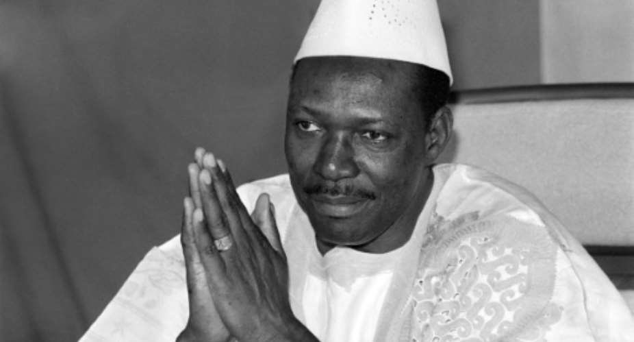 Moussa Traore, who ruled Mali for 22 years before being deposed in a 1991 coup, died at age 83 on September 15.  By FRANCOIS ROJON AFPFile
