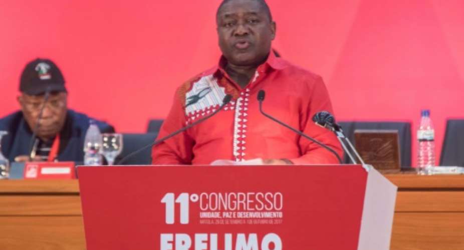 Mozambican President Filipe Nyusi and the ruling Frelimo party are under pressure over press freedom.  By MAURO VOMBE (AFP)