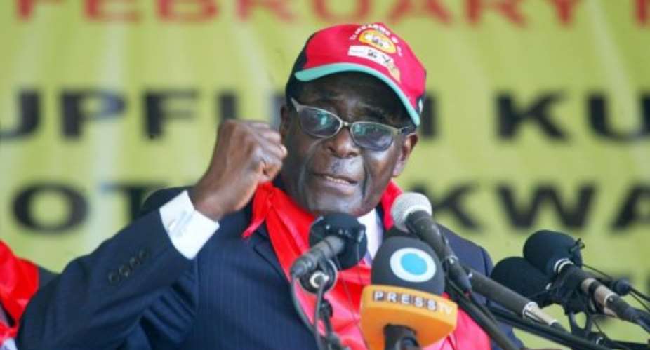 Robert Mugabe will be back in Zimbabwe today or tomorrow, a government source says.  By JEKESAI NJIKIZANA AFPFile