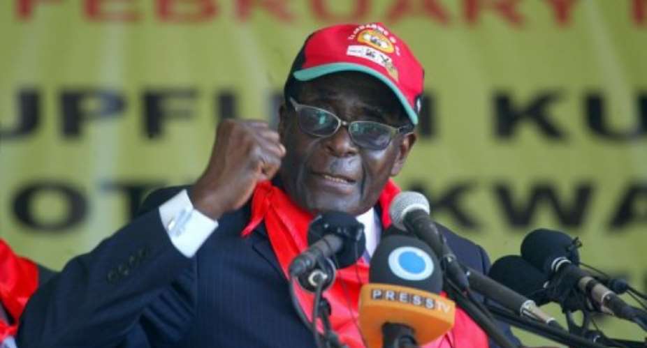 Robert Mugabe celebrated his 88th birthday last month.  By Jekesai Njikizana AFP