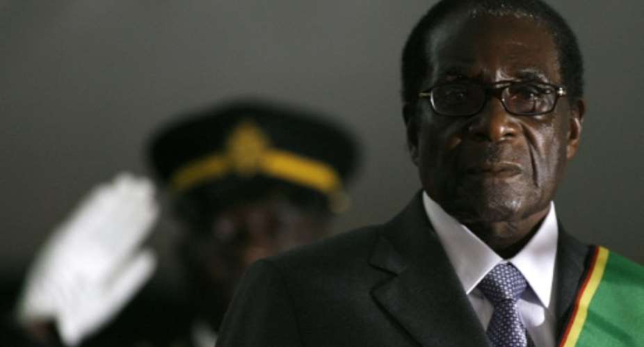 Mugabe was finally ousted in 2017 when his previously loyal military generals turned against him as the country was mired in an economic crisis.  By ALEXANDER JOE AFPFile