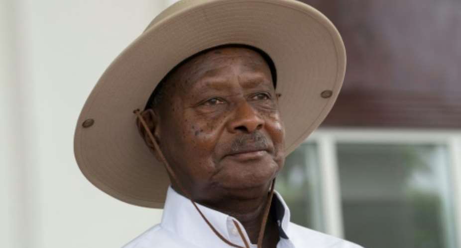 Museveni has been in power for more than 30 years.  By Michele Sibiloni AFPFile