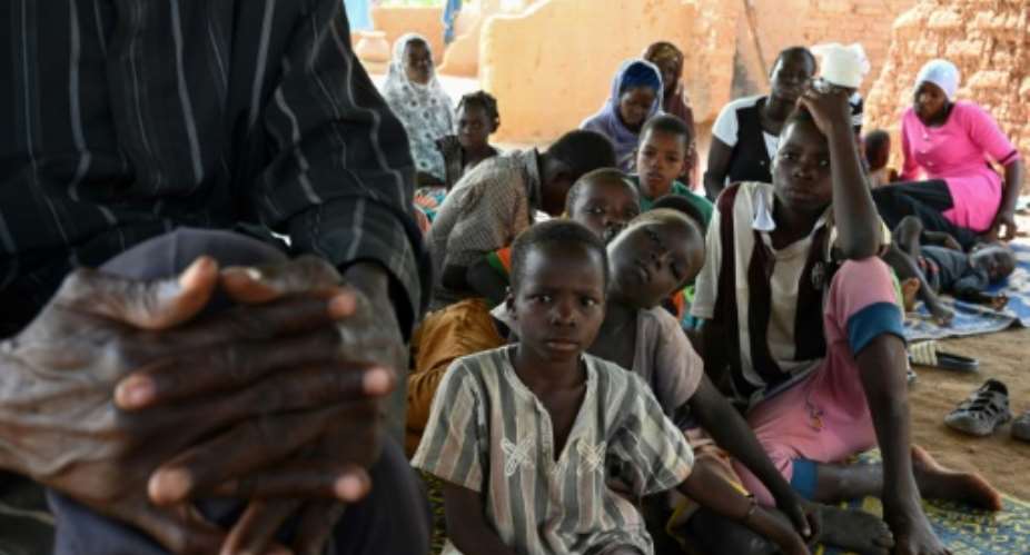 Nearly two million people have been displaced by Burkina Faso's seven-year-old jihadist insurgency.  By ISSOUF SANOGO AFP