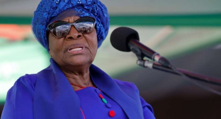Netumbo Nandi-Ndaitwah, 72, who is Namibias first woman president, is a stalwart of the ruling SWAPO party.  By SIMON MAINA (AFP/File)