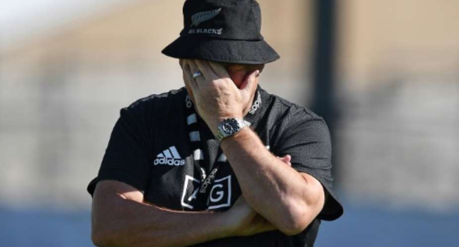 New Zealand's head coach Steve Hansen said his Springboks opposite number was trying to put pressure on the referee ahead of their Rugby World Cup clash.  By CHARLY TRIBALLEAU AFP