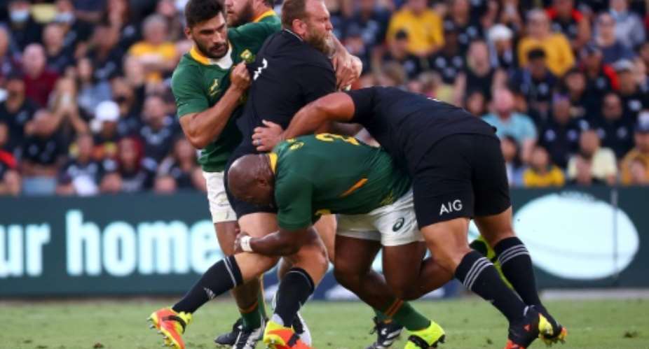 New Zealand's Joe Moody warned that there was still plenty of room for improvement despite winning on Saturday.  By Patrick HAMILTON AFP