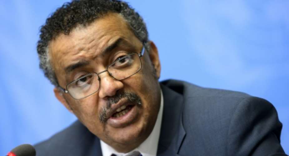 Newly elected WHO chief Tedros Adhanom of Ethiopia has said he wants to make universal health coverage a priority.  By FABRICE COFFRINI AFPFile
