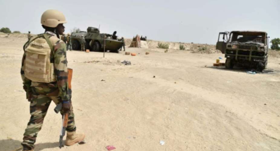 Niger security forces have been regularly targeted by jihadist groups.  By ISSOUF SANOGO AFP