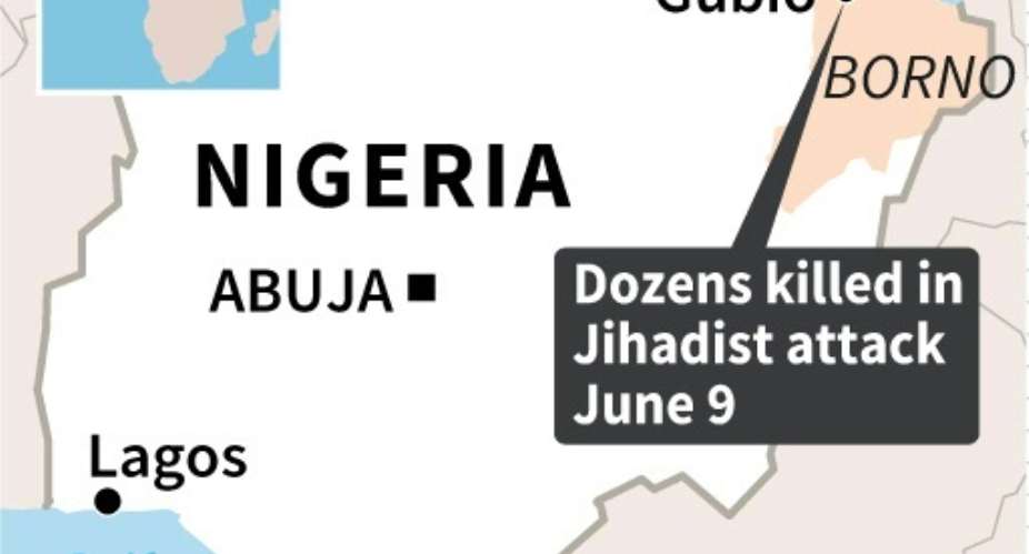 Nigeria attack.  By AFP AFP
