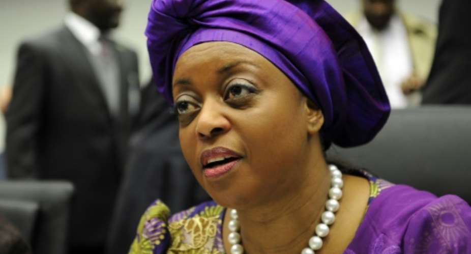 Diezani Alison-Madueke served as Nigeria's oil minister from 2010-2015.  By Samuel Kubani AFP