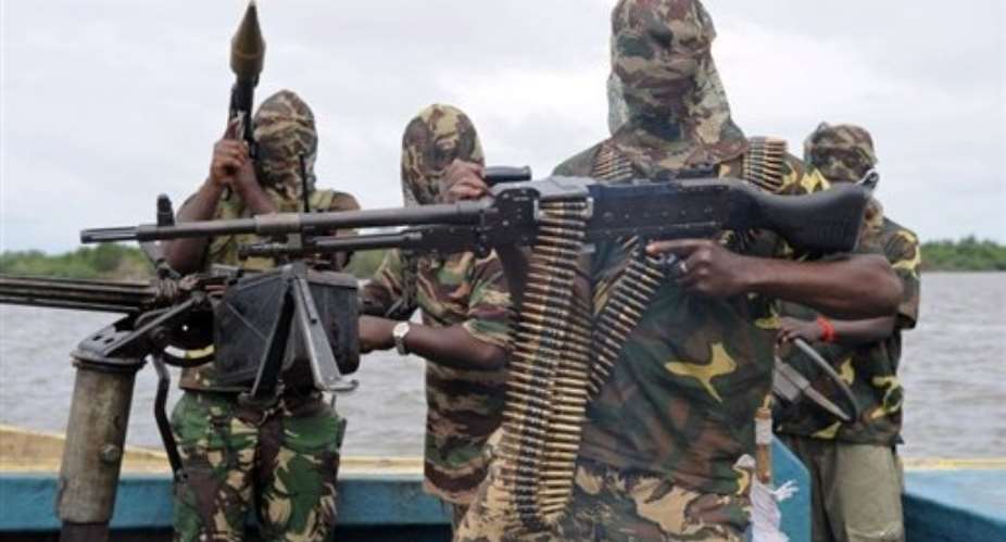 MEND claimed Friday's attack on a facility operated by Agip, the Nigerian subsidiary of Italy's Eni.  By Pius Utomi Ekpei AFPFile