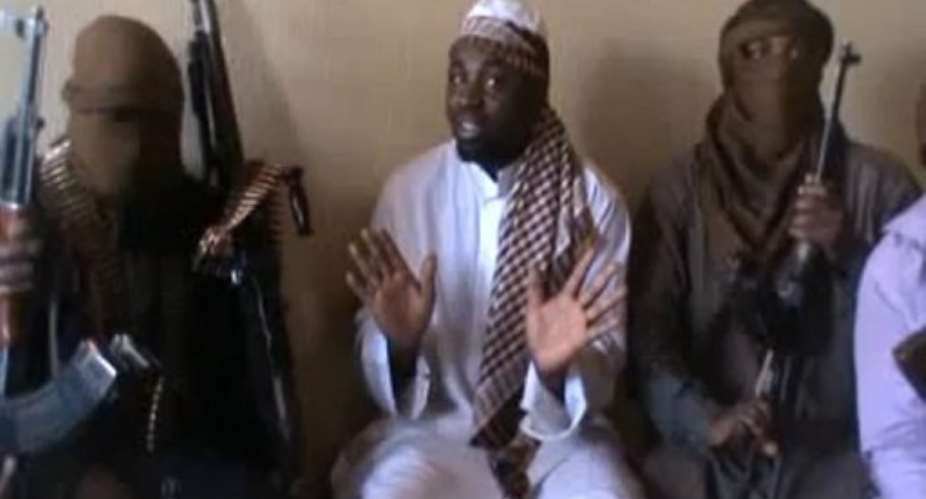 Shekau called on President Goodluck Jonathan to repent and forsake Christianity, including Obama.  By  AFPYouTubeFile