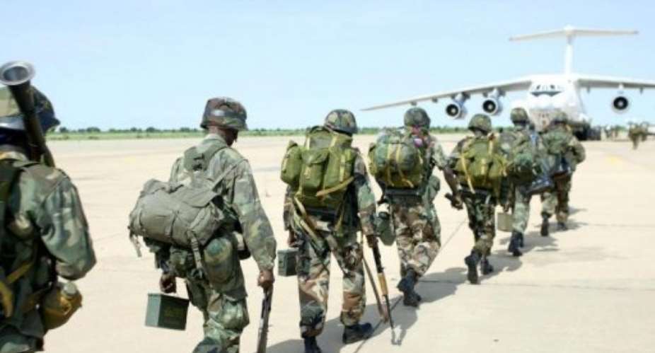 It is not clear how many Nigerian soldiers will be sent to Guinea-Bissau.  By Pius Utomi Ekpei AFPFile