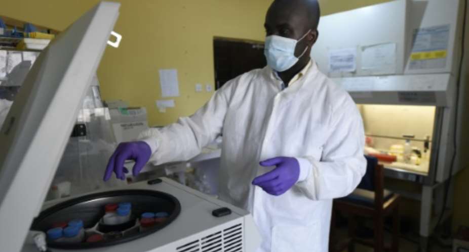 Nigeria won high marks for swiftly rolling back an outbreak of Ebola in Lagos in 2014. By PIUS UTOMI EKPEI AFP