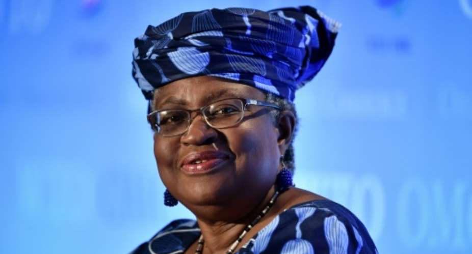 Nigerian former Foreign and Finance Minister Ngozi Okonjo-Iweala is one of two remaining candidates to lead the WTO.  By Fabrice COFFRINI AFPFile