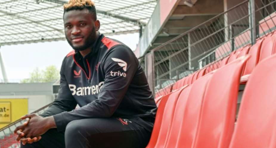 Nigerian forward Victor Boniface has helped Bayer Leverkusen to win a Bundesliga title that ends Bayern Munich's dominance.  By Ina FASSBENDER AFP