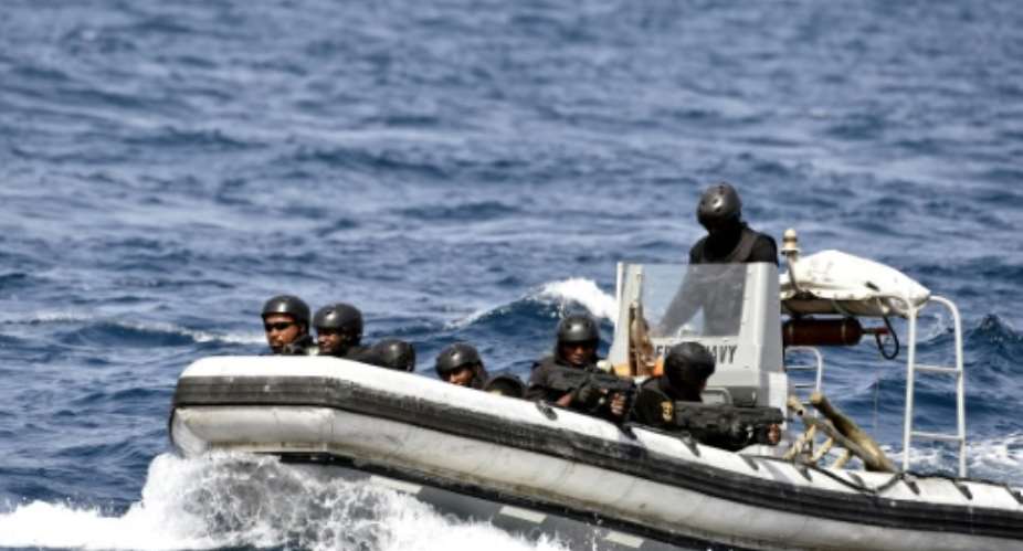 Nigerian special forces have been training to combat piracy.  By PIUS UTOMI EKPEI AFP
