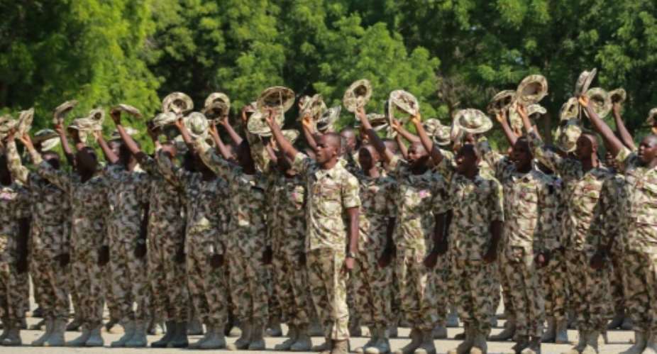 Nigeria's army is part of a regional task force to fight Boko Haram.  By Audu MARTE AFP