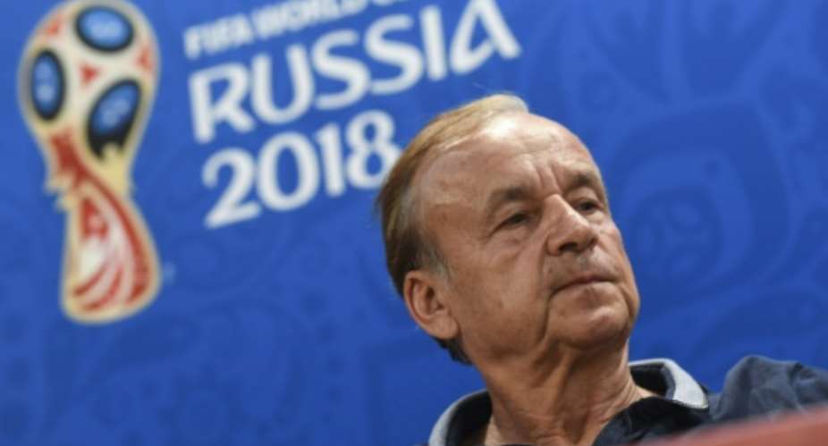 Nigeria's coach Gernot Rohr reiterated that he thought his side had been unlucky to lose their opener and had played well.  By Mark RALSTON AFP