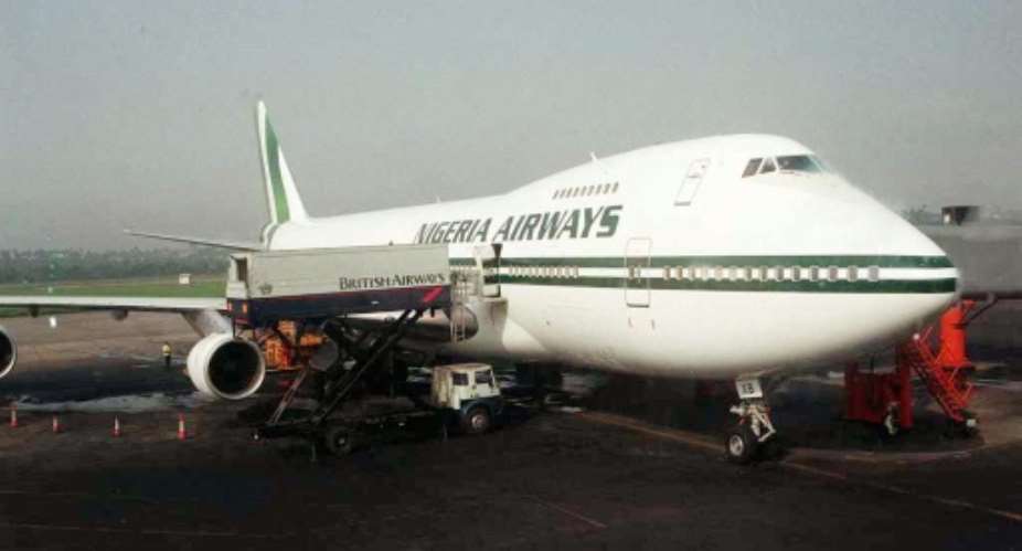 Nigeria's last flag carrier was Nigeria Airways, which collapsed in 2003 under a mountain of debt.  By PIUS UTOMI EKPEI AFP