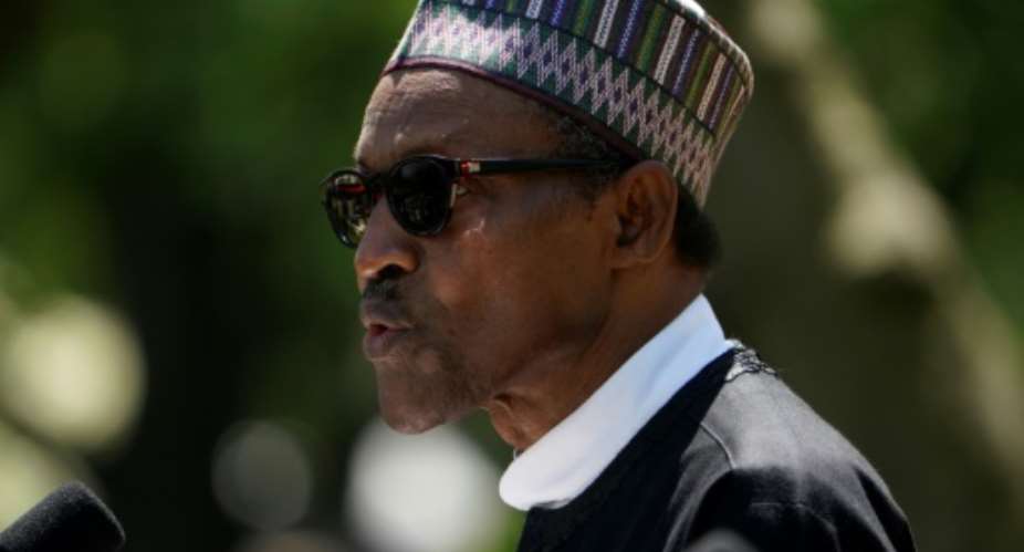 Nigeria's President Muhammadu Buhari is said to be experiencing tensions with his main political backer, but the leader played down internal disagreements within the party.  By Mandel NGAN AFPFile