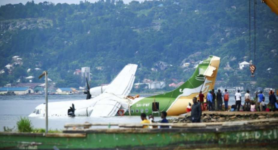 Nineteen people died when the plane plunged into Africa's largest lake on November 6 last year.  By SITIDE PROTASE AFPFile