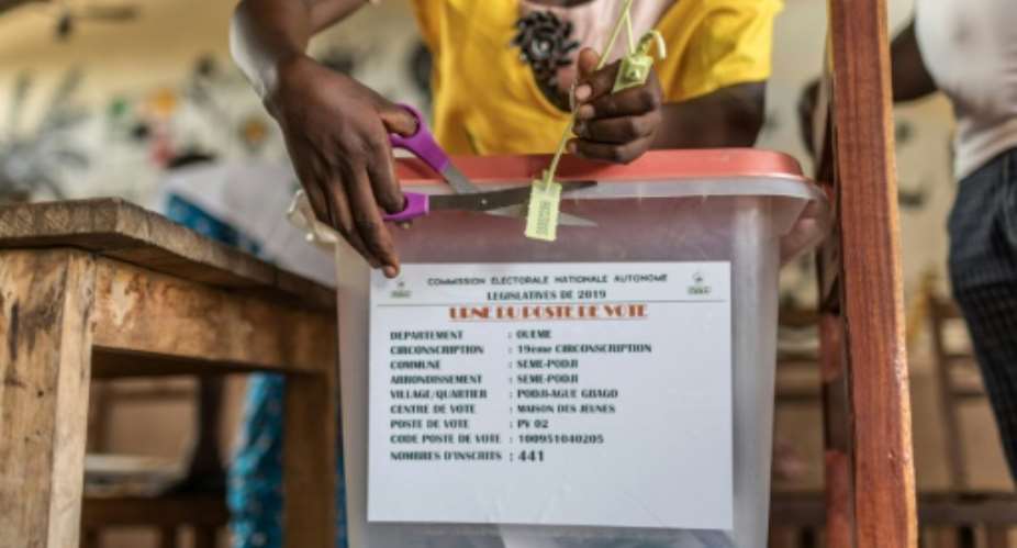 No opposition candidate took part in the last parliamentary election four years ago.  By Yanick Folly AFP