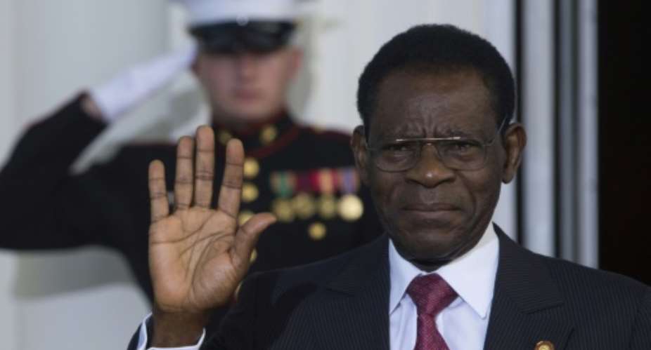 Obiang Nguema will celebrate forty years in office on Saturday, highlighting his status as Africa's longest-serving head of state since he seized power in a 1979 coup.  By Brendan SMIALOWSKI AFPFile