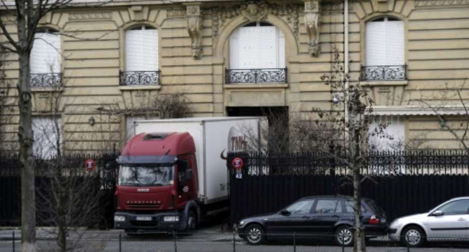 Obiang's property on one of the French capital's poshest streets was seized in 2012 along with a fleet of luxury cars including two Bugatti Veyrons and a Rolls Royce Phantom.  By ERIC FEFERBERG AFPFile