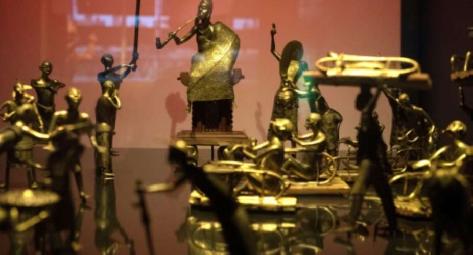 Of the estimated 90,000 African artworks in French museums, around 70,000 are at Paris' Quai Branly museum.  By GERARD JULIEN AFPFile