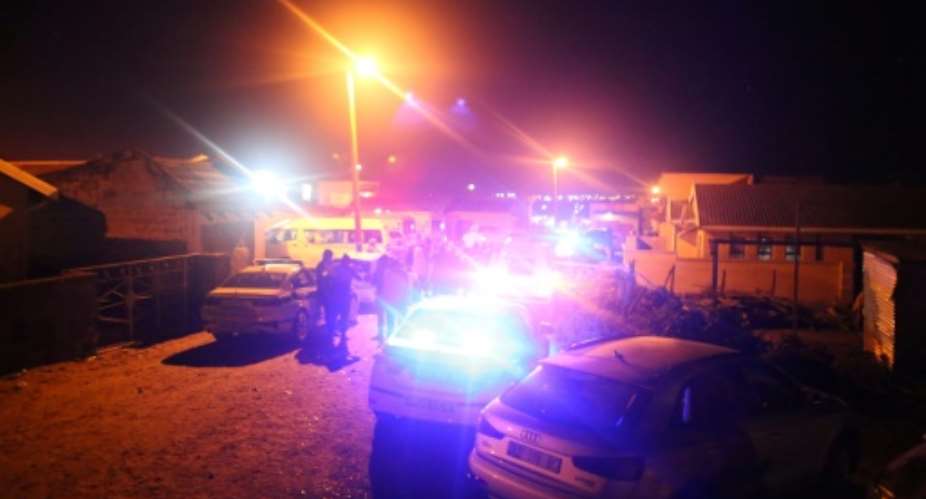Officials said 17 people died at the scene and the rest in hospital.  By STR (AFP)