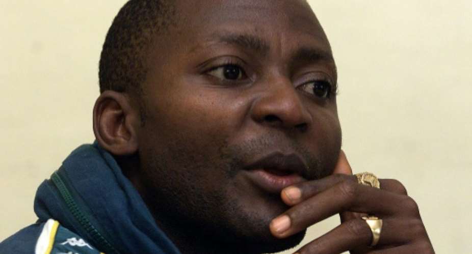 On trial: Gibril Massaquoi, pictured in 2001.  By Georges GOBET AFPFile